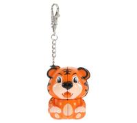 VILLCASE Juguete Educativo de Cubo con Forma de Animal Naranja, Rompecabezas de Abs para Desarrollar Inteligencia y Promover Relación Padre E Hijo Diseño de Llavero