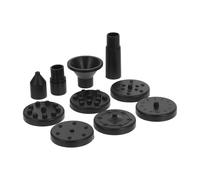 VILLCASE Kit de 3 Boquillas de Fuente de Agua para Jardín Bomba de Agua Alimentada por Energía Solar, Material Abs y Diseño Versátil para Estanques Pequeños y Peceras