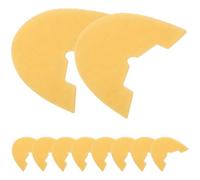 VILLCASE Kit de 5 Pares de Taloneras Adhesivas de Goma Antideslizantes para Reparación de Suelas Deportivas Talla 38-39 Protectores para Zapatos de Baloncesto y Uso Diario