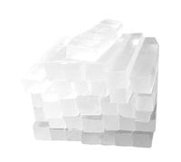 VILLCASE Kit de Base de Jabón Exfoliante E Hidratante Ingredientes Naturales Refrescante para La Piel Hecho a Mano Derretido Vertido Tamaño Pequeño