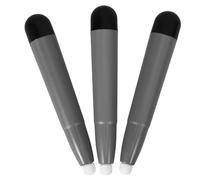 VILLCASE Lápices Ópticos Táctiles de Pantalla para Tabletas y Pizarras Electrónicas, Profesionales, Punta de Nanomaterial Sensible, Negros, Paquete de 3 Unidades, Compatibles Dispositivos