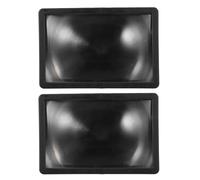 VILLCASE Lupa de Pantalla para Móvil 3D F2 Negra 2 Unidades, Ampliador HD para Vídeos y Películas Compatible Smartphones, Soporte Práctico para Uso en Casa y Viajes