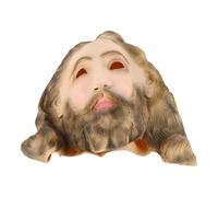 VILLCASE Máscara de Disfraz de Jesús en Látex Realista Diseño Único y Artesanía Fina para Fiesta de Navidad y Eventos de Mascarada