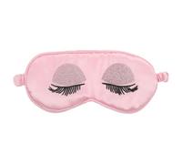 VILLCASE Máscara de Pestañas para Dormir con Diseño de Lentejuelas Cubierta Suave Ojos para Viajes Nocturnos Avión
