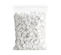 VILLCASE Mascarilla Facial Desechable Pack de 500 Unidades de Color Claro Ligera y Absorbente de Tela No Tejida para Cuidado Facial en Casa y Viajes