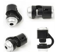 VILLCASE Microscopio Portátil Clip para Cámara de Teléfono Móvil Lupa LED 30x de Plástico Adecuado para Revisar Sellos y Antigüedades