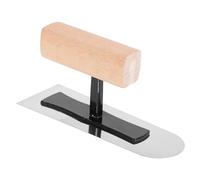 VILLCASE Mini Llana de Yeso de Acero Inoxidable Ultraelástico, Tamaño Mini Redondo, Herramienta Manual para Albañilería y Pinturas Artísticas en Espacios Reducidos, Paleta Plana