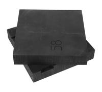 VILLCASE Molde de Lingote de Grafito de 58mm para Fundición de Pulseras y Metales Preciosos Alta Precisión y Propiedades de Liberación Adecuado para Talleres de Joyería
