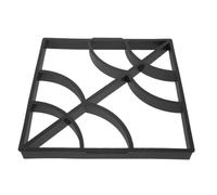 VILLCASE Moldes de Plástico para Escalones de Hormigón Reutilizables Diseño Único, Instalación Sencilla para Caminos Exteriores y Construcción de Entradas