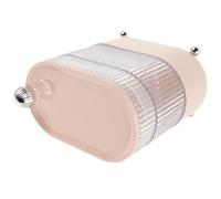 VILLCASE Organizador de Cosméticos Giratorio de Plástico 3 Capas y Compartimentos Multilayer, Diseño sin Rebabas Adecuado para Dormitorio y Oficina