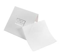 VILLCASE Paño de Limpieza para Gafas de Gamuza Blanco Reutilizable que Quita Huellas Paquete de 12 Unidades para Uso Móvil y Joyería de Oro