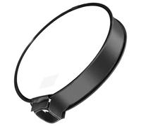 VILLCASE Pantalla de Lámpara de Fotografía Negra de 40cm, Difusor Plegable Multiuso de Tela Reflectante para Mejorar la Textura en Sesiones de Fotografía