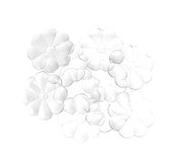 VILLCASE Parachoques De Puerta De Nanomaterial Transparente 10pcs/Set para Tope De Perillas De Puerta Protector De Pared
