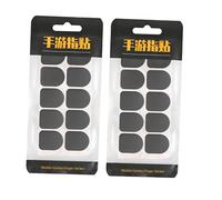 VILLCASE Pegatinas para Dedos Gaming Antideslizantes y Antisudor de de Desechables Ajustables Protección Precisa para Pantallas Táctiles Móviles