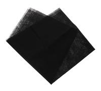 VILLCASE Película Termoadhesiva de Doble Cara Negra para Entretela, Tela de Forro Adhesiva para Costura en Bolsas y Decoración del Hogar