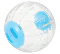 VILLCASE Pelota Transparente para Hámsteres y Pequeños Roedores Bola de Ejercicio con Ventilación Fácil de Montar Adecuada para Hámster Cobaya y Erizo Juguete Saludable para Mascotas