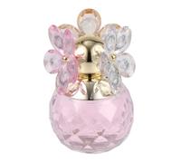 VILLCASE Perfume para Mujer Ligero y Portátil de Vidrio Rosa, Fragancia Floral Duradera Adecuado para Vestir Antes de Salir Mañana