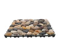 VILLCASE Piedras Aspecto Piedra Natural de Pvc para Jardín Exteriores Antideslizantes Fáciles de Instalar para Caminos y Bordes de Jardín