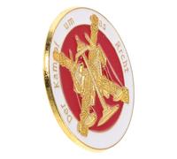 VILLCASE Pin Accesorio Legal Conmemorativo de Balanza de Metal Elegante Diseño Único para Celebraciones y Eventos para Aficionados al Derecho