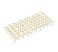 VILLCASE Pinzas Cabello en Espiral Doradas 20 Piezas de Metal, Sujetan Bien el Pelo, Fáciles y Rápidas de Usar para Mujeres y Niñas