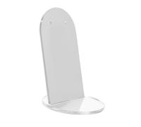 VILLCASE Placa de Espejo Acrílico Reciclable 10 CM Base Redonda para Accesorios de Fotografía de Joyería Fondo Reflectante para Pendientes y Anillos Soporte Decorativo para Estudio