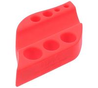 VILLCASE Portavasos de Silicona para Uso Profesional Diseño Inteligente, Soporte para Tazas de Pigmento y Bandeja Organizadora de Tinta Roja, Fácil Uso y Rendimiento Superior