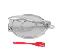VILLCASE Prensa con Cepillo de Aluminio de Silicona al Molde Aleación Manual Hacer para Empanadas Dumplings Adecuado para Fiestas y Uso Aire Libre