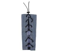 VILLCASE Protector de Brazo Antiarañazos para Loros, Acolchado de Algodón Azul Gris, Ajustable y Cómodo, Accesorio para Protección contra Excrementos, Adecuado para Aves y Entrenamiento