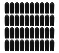 VILLCASE Protectores de Goma para Extremos de Diadema 100 Piezas 4.5 Tamaño Grande Accesorios Cabello DIY Amortiguadores para Diademas Estrechas Protección Piel