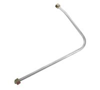 VILLCASE Recambios Compresor Abac para Taller y Garaje Tubo de del Compresor de Aire de 530 Mm, Manguera de Aire de Fácil de Reemplazar Rosca Interna de 16 Mm