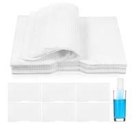VILLCASE Revestimientos Desechables para Jaulas de Pájaros Blanco, Papel Seguro y Absorbente, 100 Hojas para Mantener Limpio el Ambiente de Tus Aves