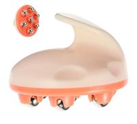 VILLCASE Rodillo de Masaje Compacto Bolas de Acero para Masaje de Puntos Clave en Cuello, Espalda y Piernas, Adecuado para Relajación y Circulación