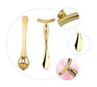 VILLCASE Rodillo De Masaje Para Ojos Completo Herramientas De Cuidado Piel Para Rostro Incluye Barras Forma y Cucharas Doble Extremo Para Mascarilla Facial y Barra De Esencias