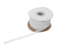 VILLCASE Rollo de Entretela Termoadhesiva de Tela No Tejida Blanca Línea Central 100 Metros para Forro Elástico Tira Fusible para Ropa Costura y Bricolaje