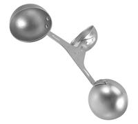 VILLCASE Sensor de Velocidad del Viento 3 Tazas de Aluminio, Copa Medidora Metálica Plateada de 200 Mm para Anemómetro, Herramienta de Medición del Viento para Jardín y Estación