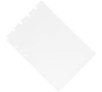 VILLCASE Separadores Navegación Carpeta A5 de de Pvc para Desmontables y Diseño Transparente y Funcional para Rápida y Fácil Archivos Presentaciones