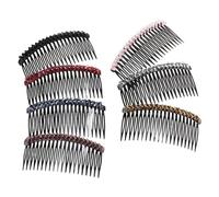 VILLCASE Set de 7 Peinetas Laterales de Cristales de Estrás Multicolor Peines de Dientes Pinza para Cabello Accesorios Decorativos para Mujeres y Niñas Ideales para Fiestas y Peinados