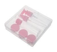 VILLCASE Set de Botellas de Spray para Viaje de 50ml y 10g, Plástico Rosa, Atomizador Recargable para Bruma Facial y Tónico, Portátil y Fácil de Llevar