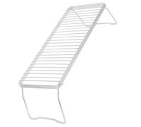 VILLCASE Soporte para Hornillo Rejilla para Parrilla de Barbacoa de Acero Inoxidable Plata, Plegable y Portátil, para Camping y Picnic al Aire Libre