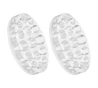 VILLCASE Soporte para Taza de Pigmentada Ovalado de 15 Orificios Base Estable 2 Piezas Bandeja para Mezclar Pigmentos Organizador para Profesionales