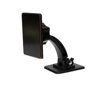 VILLCASE Soporte para Teléfono Móvil Coche No Magnético 360° Giratorio Nanoadhesivo Durable para Consola Central Rotación Ajustable Negro