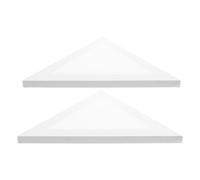 VILLCASE Tablero de Pintura Creativa Triangular de Algodón Alta Densidad y Estabilidad 2 Piezas Adecuado para Pintura Acrílica y Óleo en Proyectos DIY para Artistas y Estudiantes