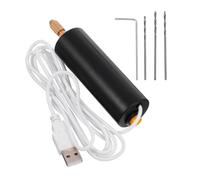 VILLCASE Taladro Eléctrico USB Portátil de Mano para Joyería Diseño Mini, Carga USB Rápida y Motor de Acero para Accesorios DIY