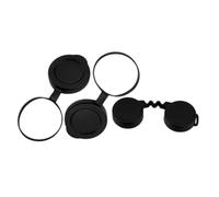 VILLCASE Tapas para Lentes Binoculares y Objetivo para Protección, Accesorios Compactos y Livianos, Cubiertas De Goma Resistentes, Uso para Óptica Portátil y Protección De Lentes