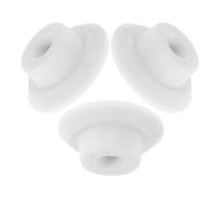 VILLCASE Tapón de Drenaje y Resistencia a Bajas Temperaturas Sellado de Alta Eficiencia 3 Piezas de Goma Blanco Diseño Práctico para Congelador para Refrigeradores y Congeladores