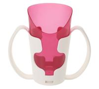 VILLCASE Tazas para Disfagia y Alimentación Líquida para Pacientes Postrados en Cama Taza Antiderrame para Ancianos Asas Adaptadas