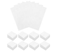 VILLCASE Toallitas Desmaquillantes Desechables de Color Blanco 1200 Unidades, Discos de Algodón Finos para Limpieza Facial y Uñas, Almohadillas Ultraabsorbentes para Cuidado Profesional