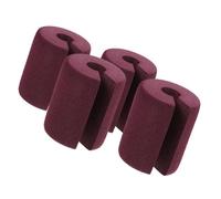 VILLCASE Topes De Puerta para Seguridad Infantil 4 Piezas Nbr Suave Amortiguadores Anti-pellizcos Protección Anti-Golpes para Puertas y Ventanas En Hogares y Guarderías