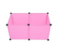 VILLCASE Valla para Hámster y Conejos de Resina Resistente al Desgaste, Fácil de Montar en Forma Deseada, Adecuado para Mascotas Pequeñas y Medianas en Exteriores Color Color Aleatorio