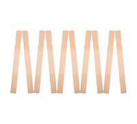 VILLCASE Varillas Mezcladoras de Pintura de Madera Natural 305x27x2.6 Mm 10 Piezas, Palitos Agitadores para Resina Epoxi y Manualidades, Herramienta para Mezclar Líquidos en Reutilizable